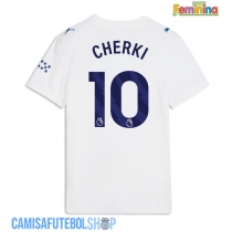 Camisa de time de futebol Manchester City Rayan Cherki #10 Replicas 3º Equipamento Feminina 2026-27 Manga Curta